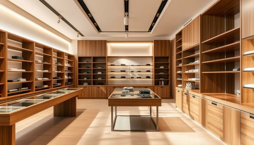 Maßgeschneiderte Ladenmöbel