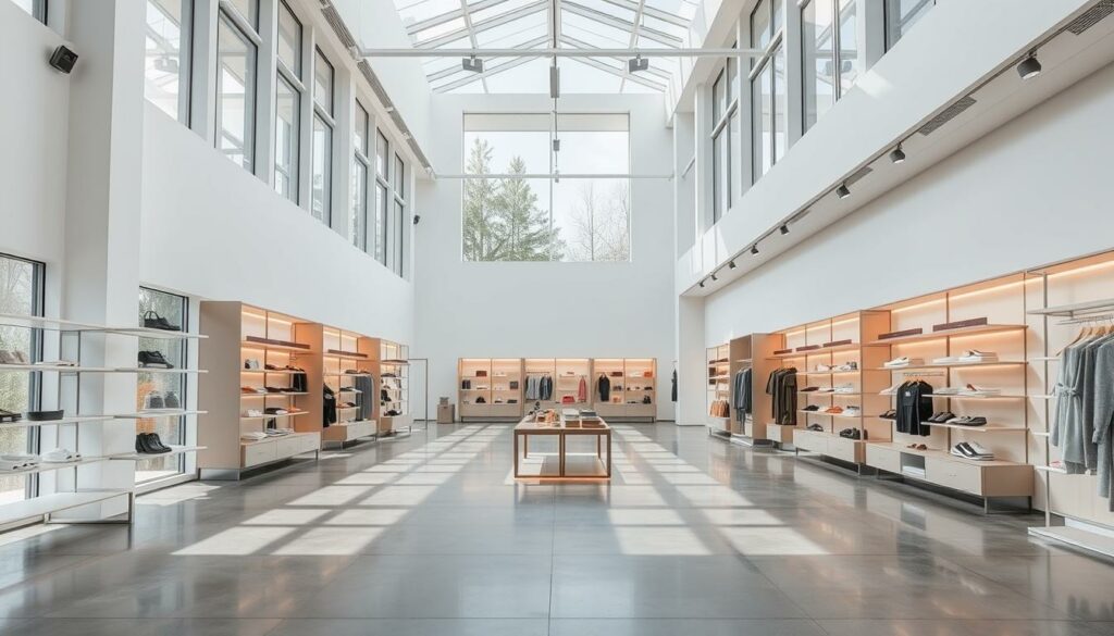 moderne Ladengestaltung